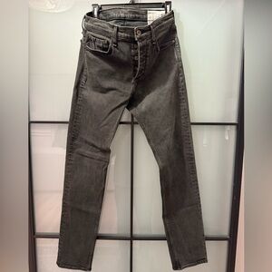 Rag & Bone Faded Black Fit 2 Slim Jeans